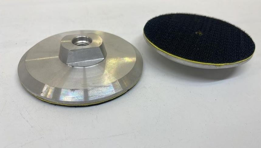 Aluminum holder attachment NEOMAG for grinding discs (polishing pads), d100mm