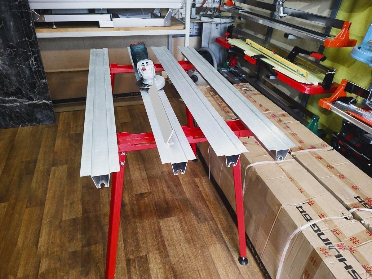Keramo 1200x600 mm table for tile cutting and grinding