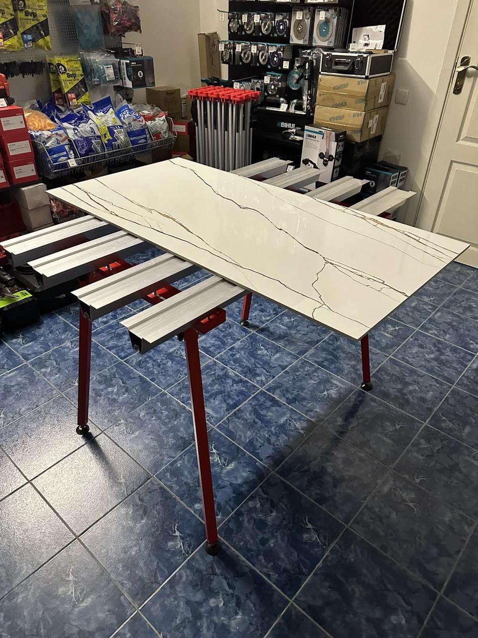 Keramo 1200x600 mm table for tile cutting and grinding