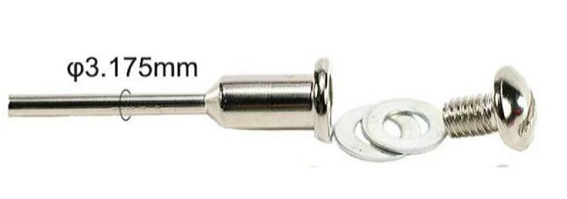 Adapter for rotary tool M6-Ø3
