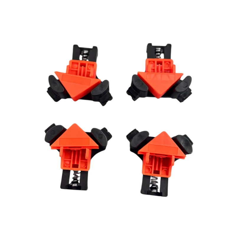 Set of 90° Spring Plastic Corner Clamps 4 pcs (UT0123)