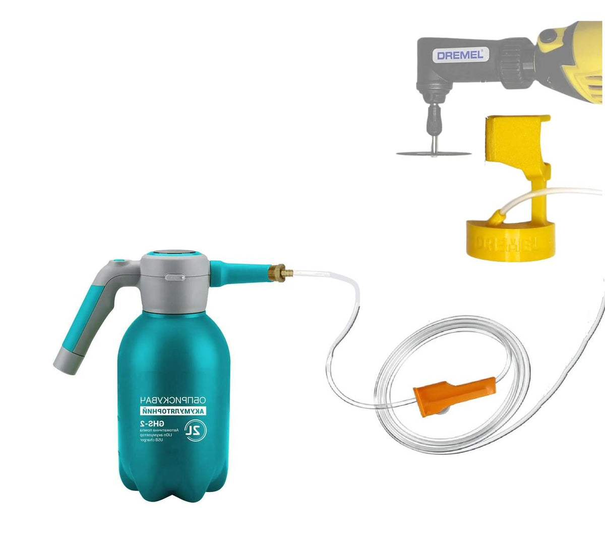 Automatic cooling system for DREMEL rotary tool
