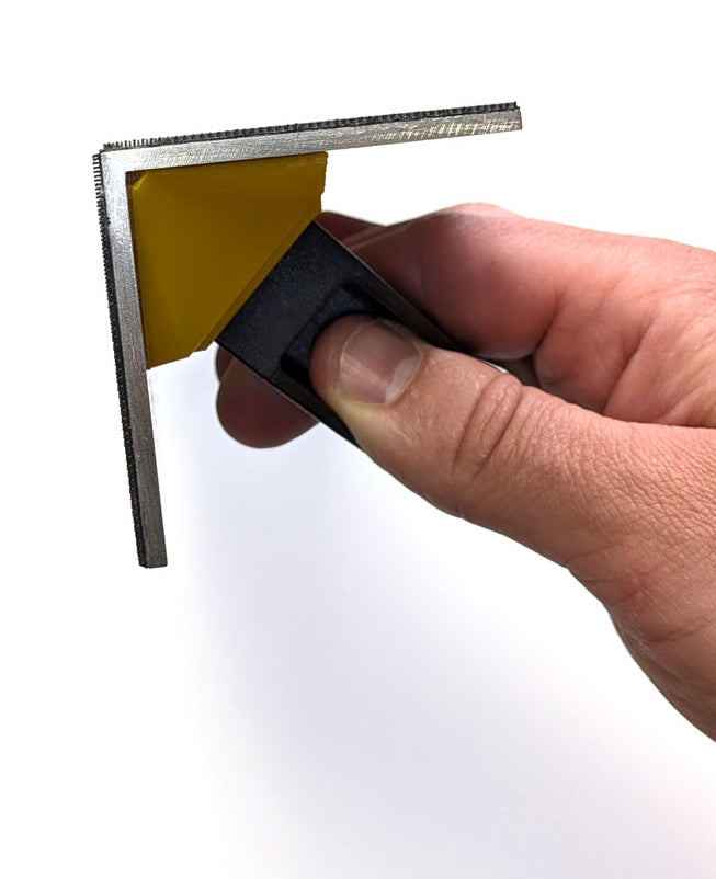 Aluminum trowel 225mm for internal corners