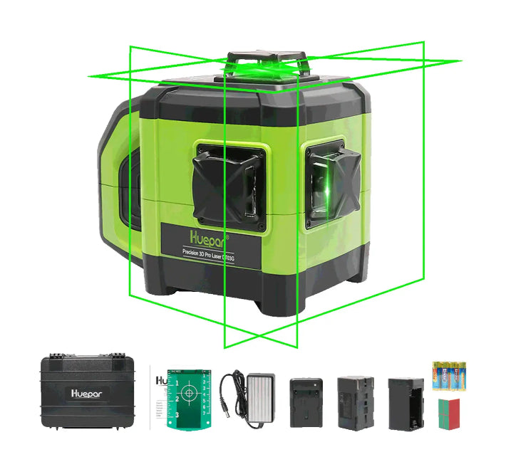 Huepar DT03CG Laser-Wasserwaage
