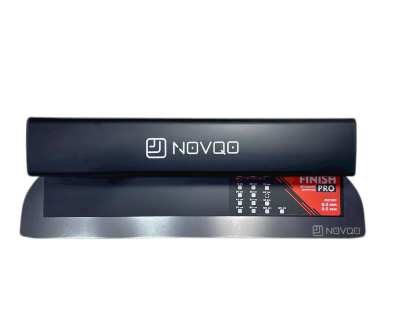 Aluminum putty knife set for mechanical application NOVQO FINISH PRO BLACK (NQ-5A)