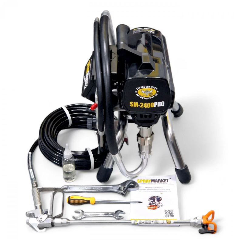 Airless paint spraying machine SPRAY MARKET SM-2400PRO (10030)