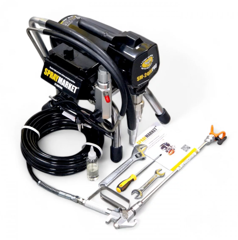Airless paint spraying machine SPRAY MARKET SM-2400PRO (10030)