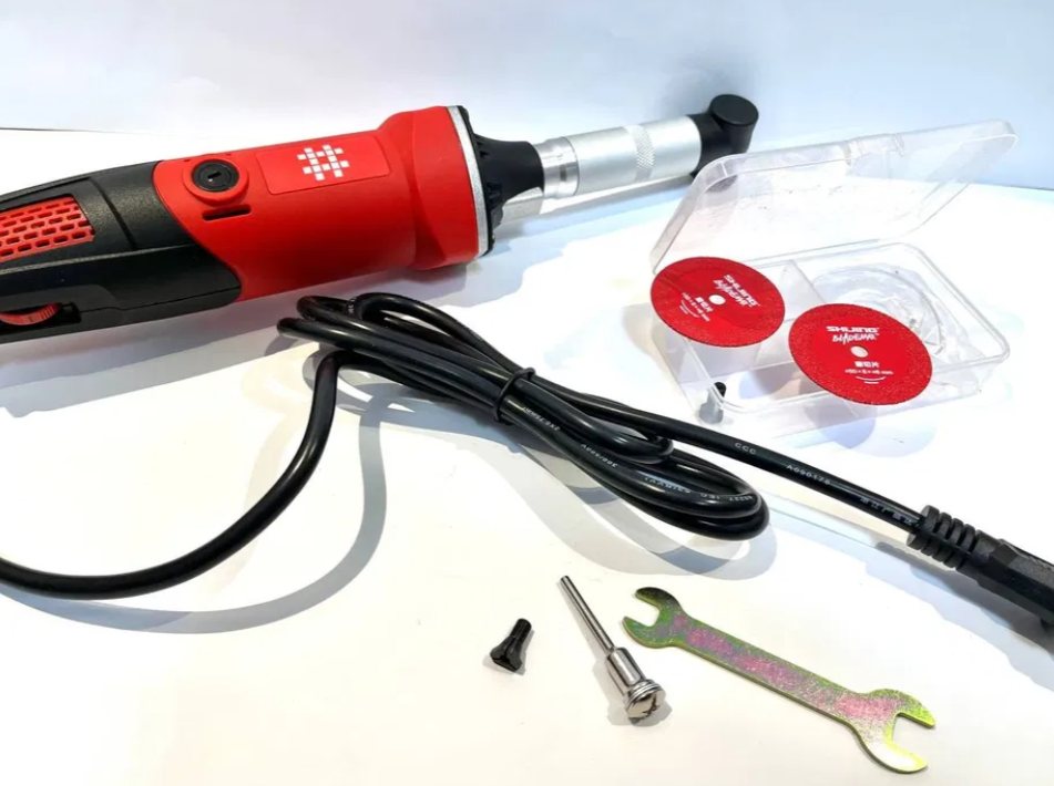 Angle engraver Shijing 9315, real power: 190 W, 34 000 rpm