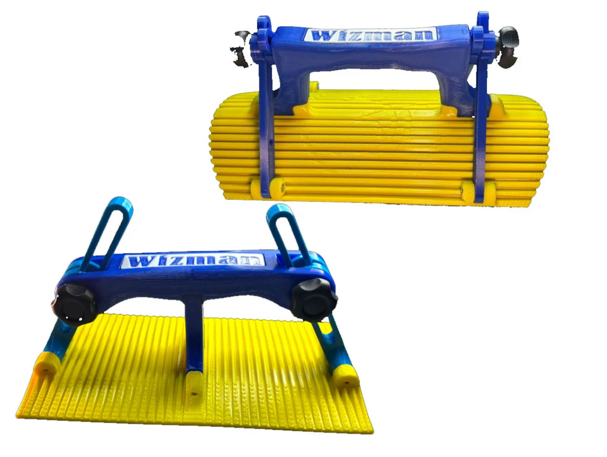 Sanding trowel Wizman for radial corners, longitudinal 225*120 mm (WZ-S)