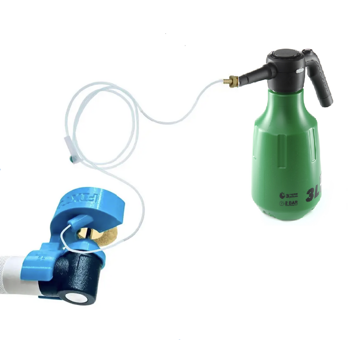 Automatic cooling system for Pomogator rotary tool