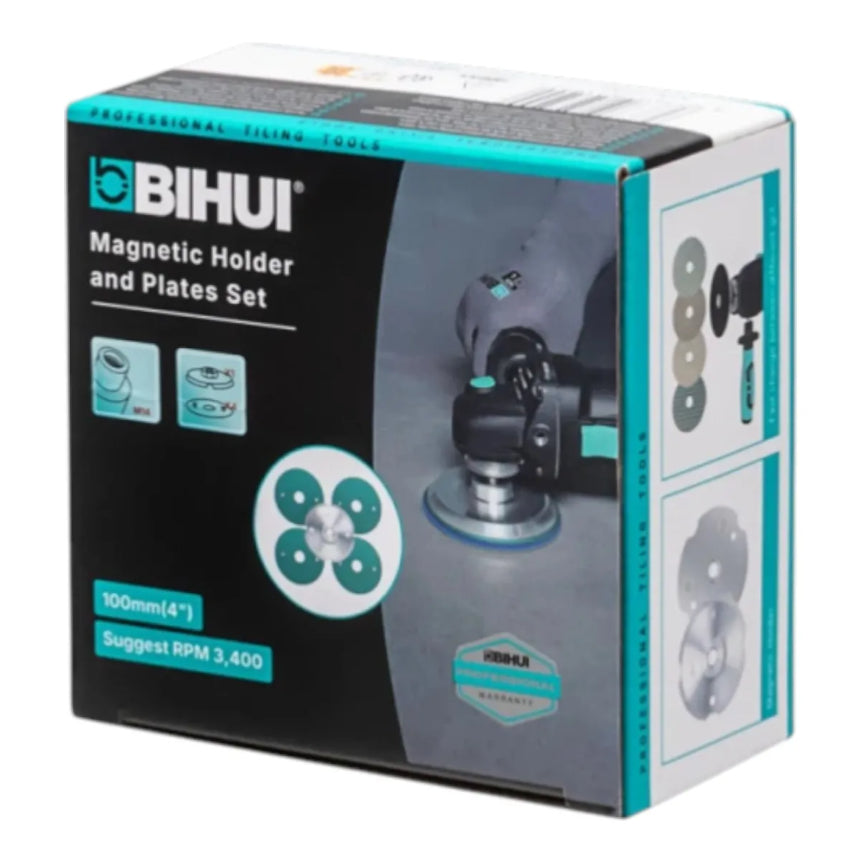 BIHUI PLATFORM magnetic holder for sanding/polishing discs with velcro 100 mm M14 (DPPM4)