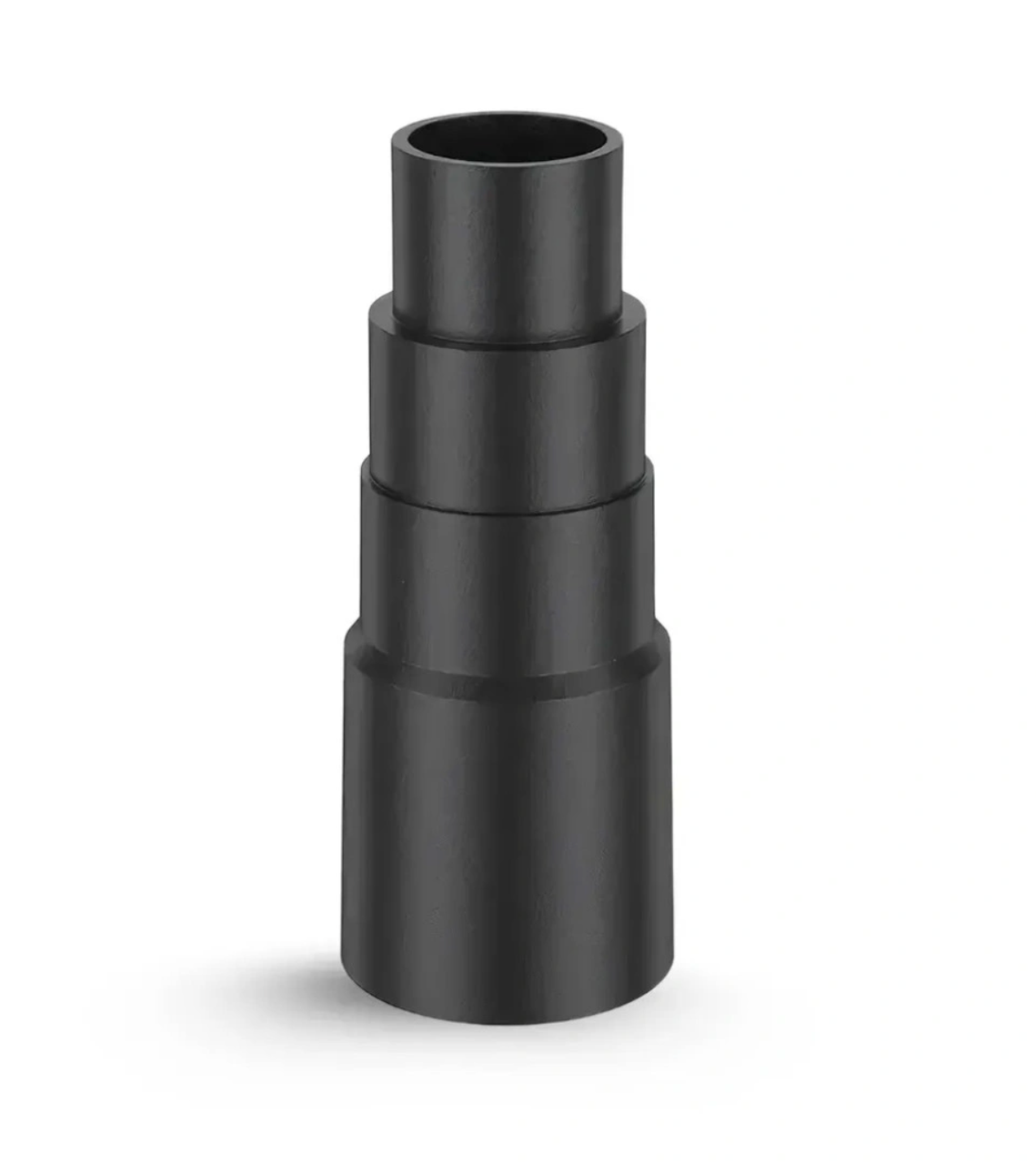 Rubber adapter between dust collector and vacuum cleaner