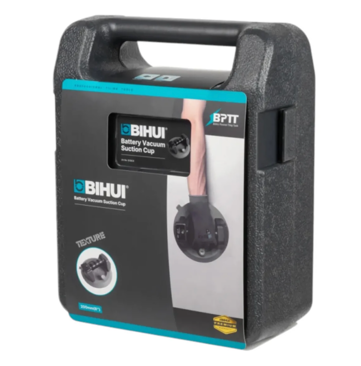 Bihui Akku-Vakuumsauger AUTOFIX 203 mm mit Manometer (SCBC8)