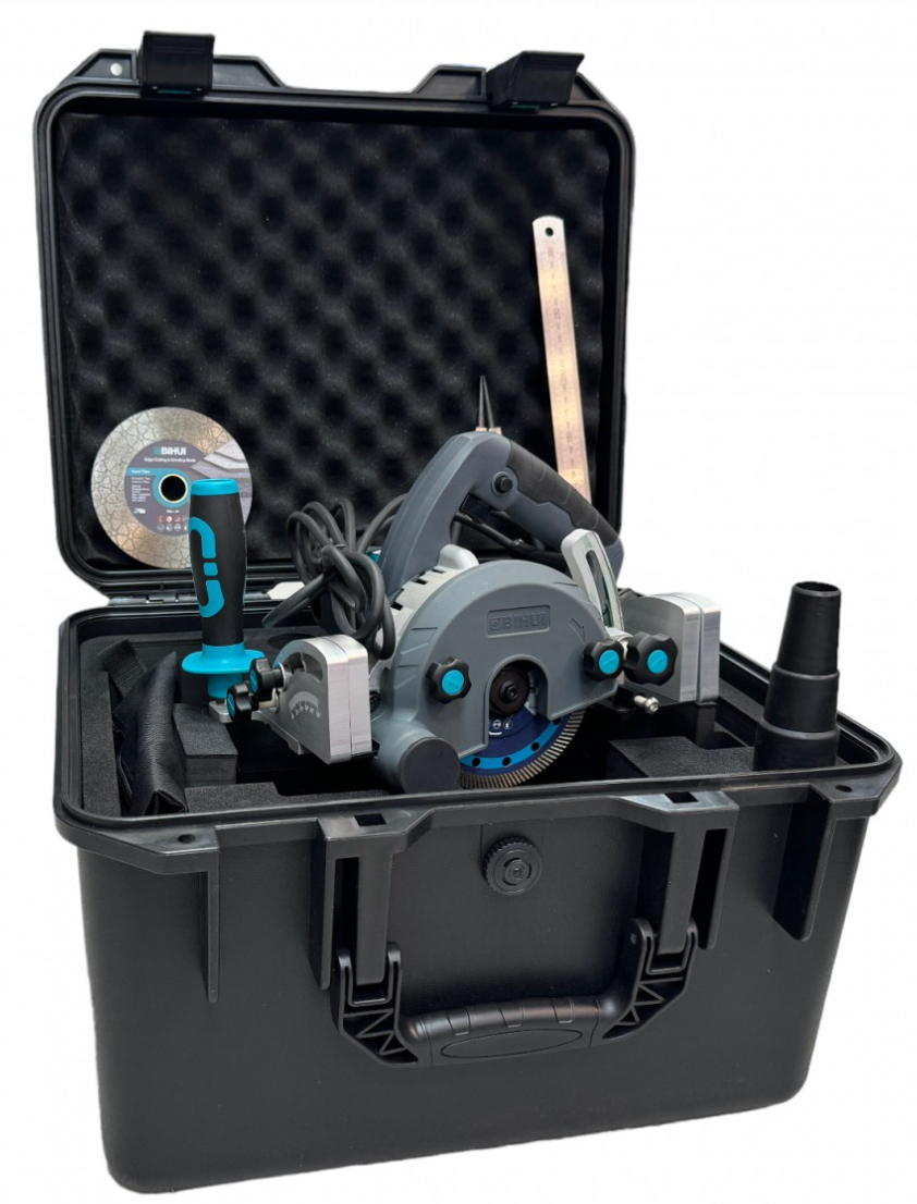Electric tile cutter for cutting along guide rails BIHUI INFINITY (1500W) in a case (without guides)