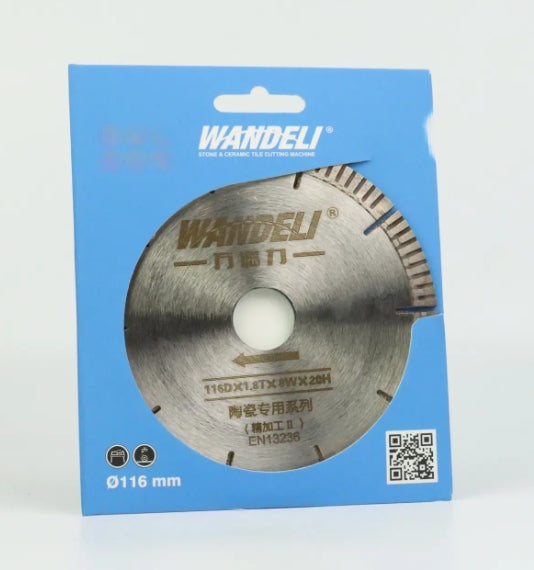 J&P diamond blade for Wandeli tile cutter 116mm