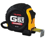 Schlagfestes Maßband TAJIMA mit Magnet G-LOCK, - 5m*25mm (GM550MY)