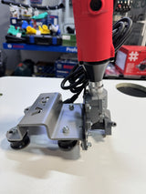 Straight cut carriage for Pomagator engraver on Raimondi Raizor system with original rollers
