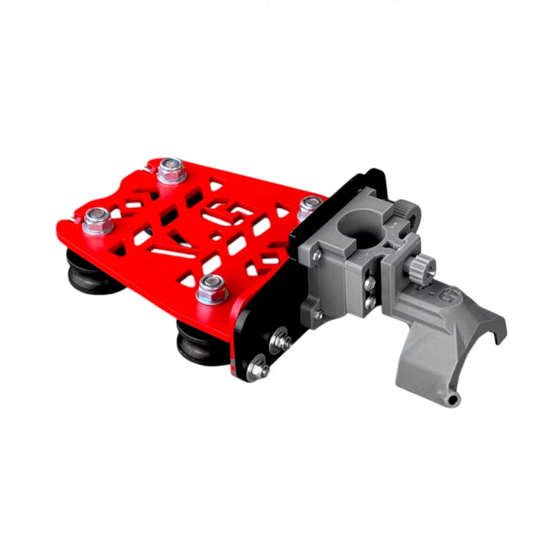 Straight cut carriage for PROXXON engraver on SHIJING 3500 system