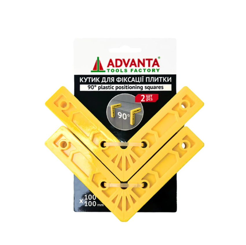 ADVANTA Mounting Corners Set 100x100mm, 2 pcs/pack (351000)
