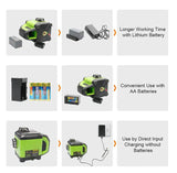 Huepar DT03CG Laser-Wasserwaage