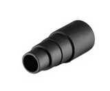 Rubber adapter between dust collector and vacuum cleaner