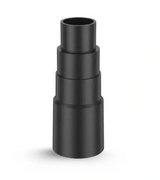 Rubber adapter between dust collector and vacuum cleaner