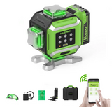 Huepar DP04CG-BT laser level (servos) + Huepar LR300 receiver